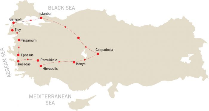 Du lịch Thổ Nhĩ Kỳ map 2